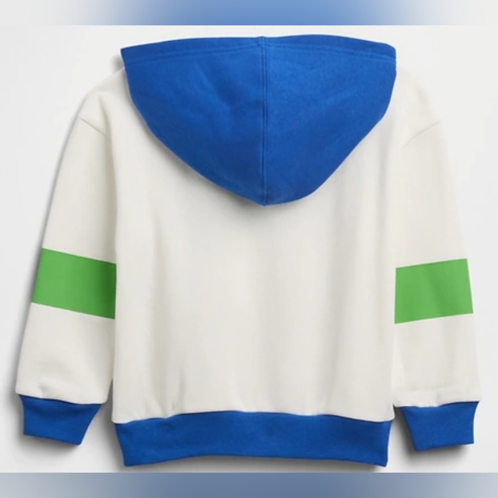 Gap Baby Relaxed Colorblock Logo Hoodie. Size 6-12mo, New - Picture 2 of 3